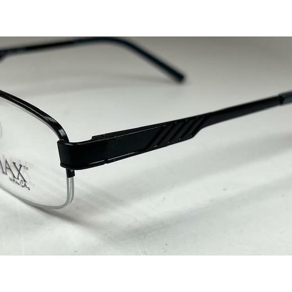 New MAX by MAX COLE MMC-01 Col.90 Black Eyeglasses 54/20/140 - Picture 3 of 6